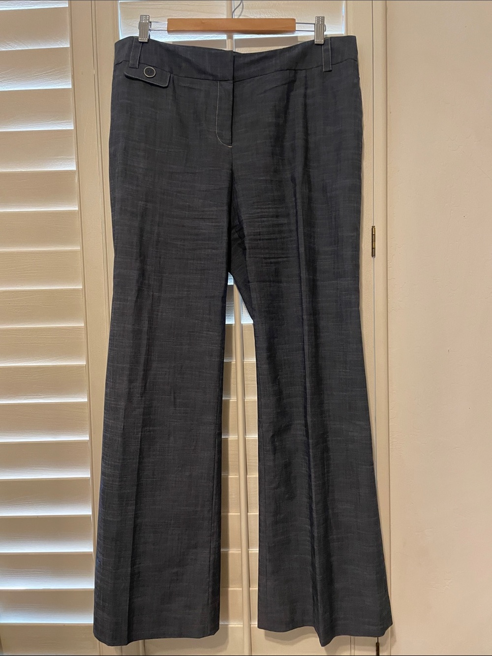 Rafaella Dark Gray Tailored Dress Pants